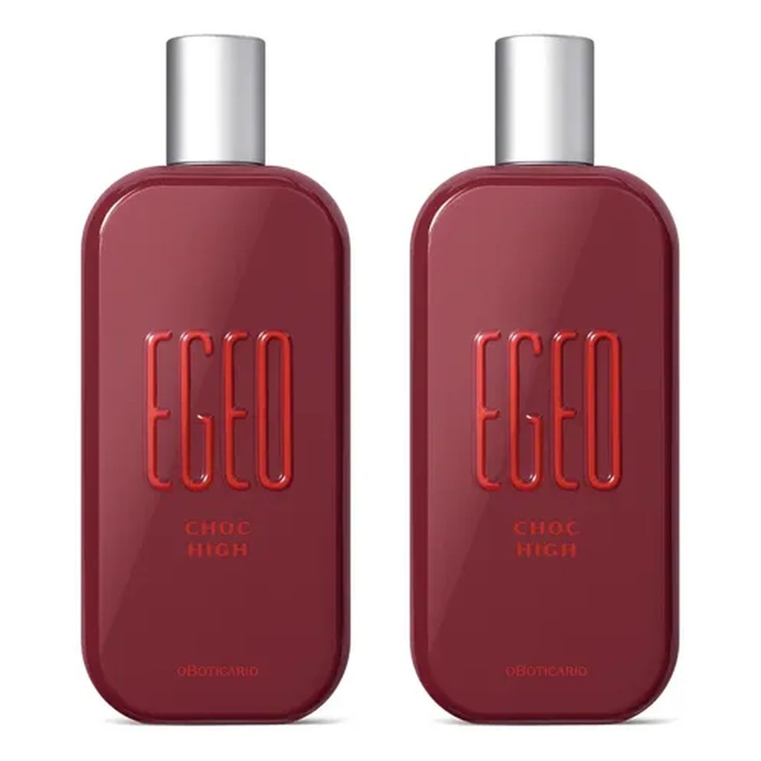 Combo Egeo Choc High Desodorante Colônia 90ml (2 Itens)