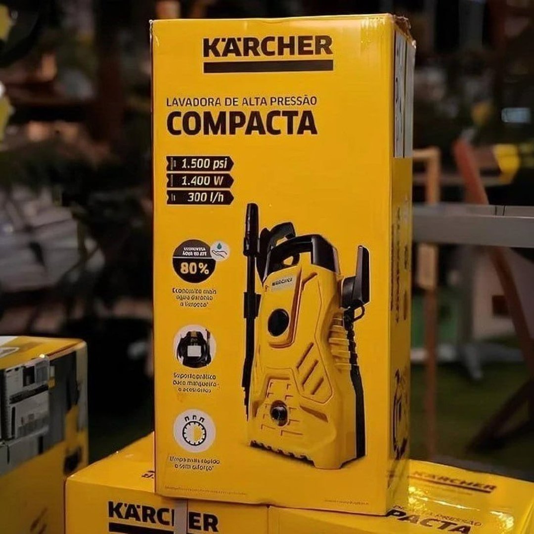 Lavadora de Alta Pressão Kärcher 1.994-378.0 1200W Cor Amarelo