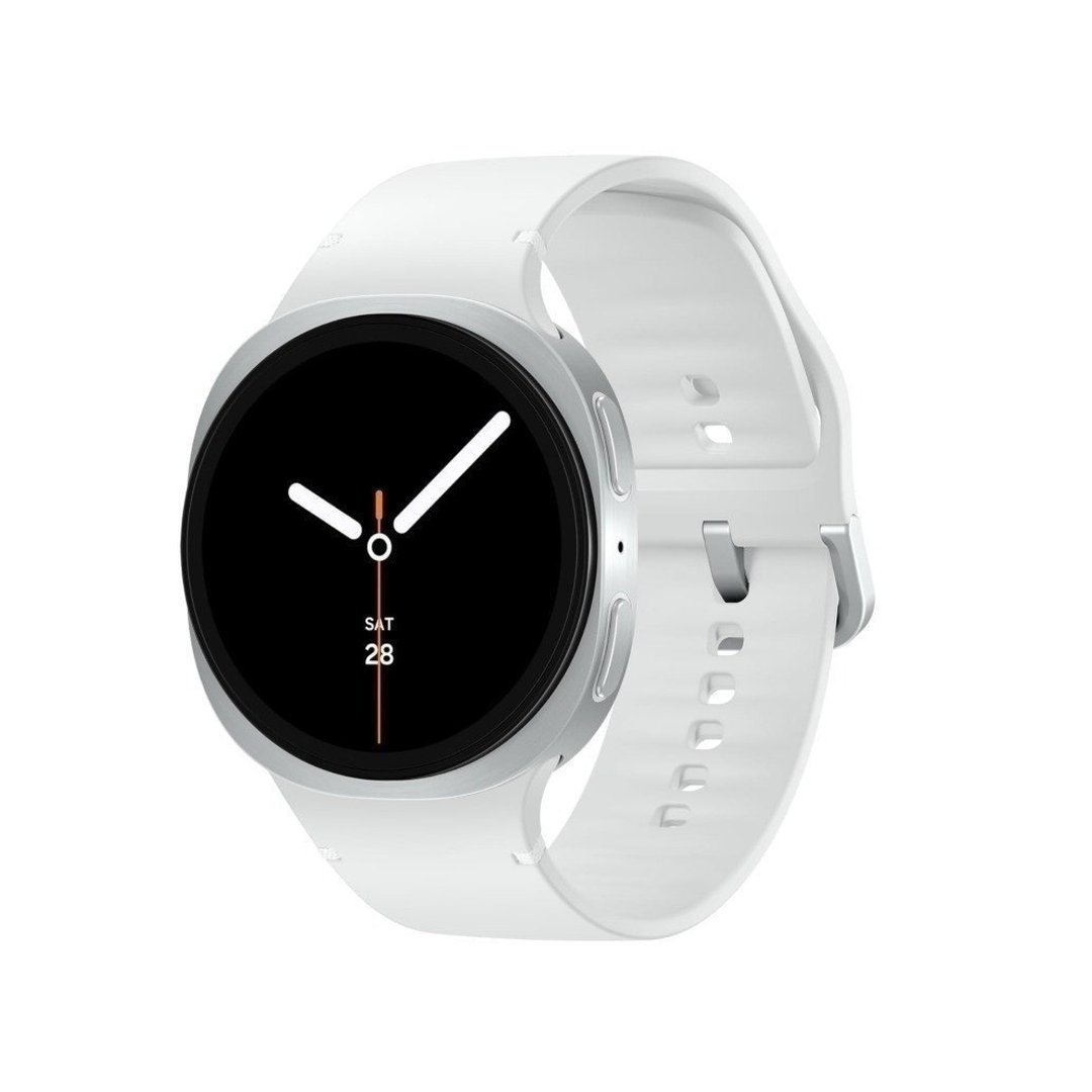 Smartwatch Samsung Galaxy Watch 8 40mm Prateado com Bluetooth e Wi-Fi