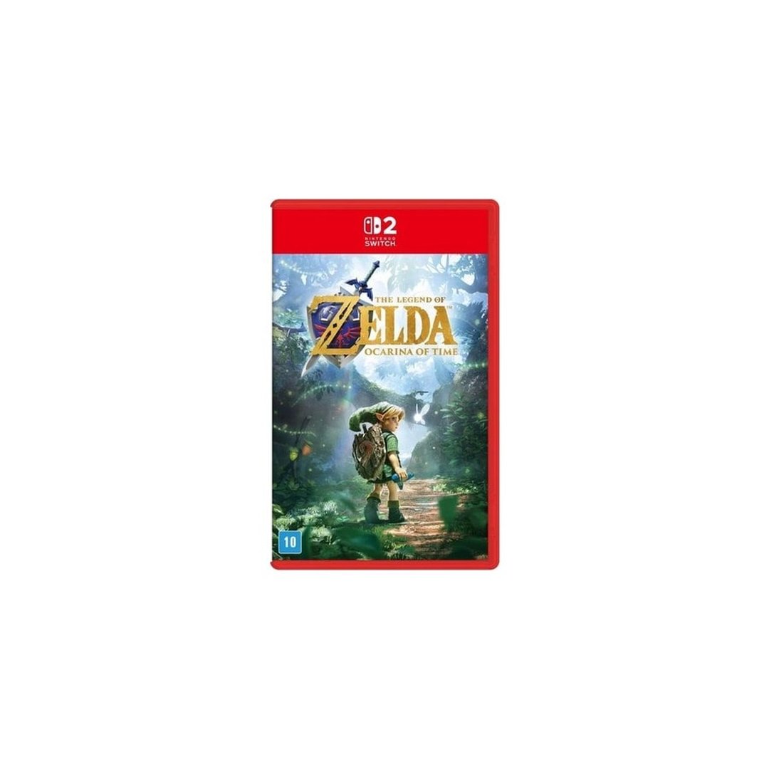 Jogo The Legend of Zelda: Ocarina of Time, Nintendo Switch 2, Edição Capa Normal Standard