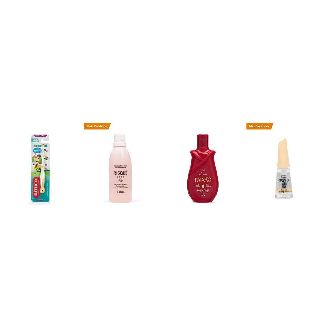Amazon - R$20 em compras acima de R$50 em produtos selecionados